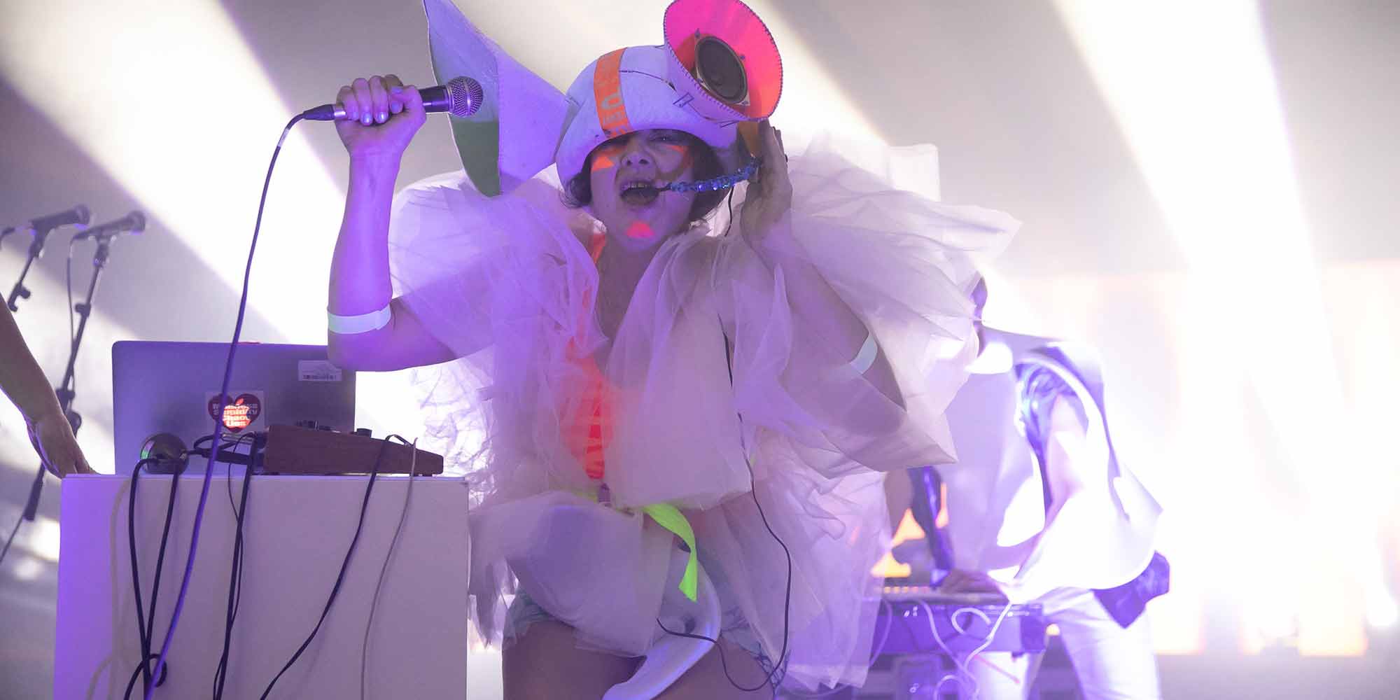 <strong>2018:</strong> Außergewöhnliche LIVE-Performance: Chicks on Speed stehen für Risikobereitschaft und Experimentierfreudigkeit.