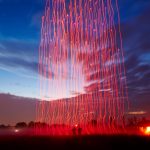 100 autonomous drones start the choreographed dance in the night sky. In November 2015, Ars Electronica and Intel make technological history.