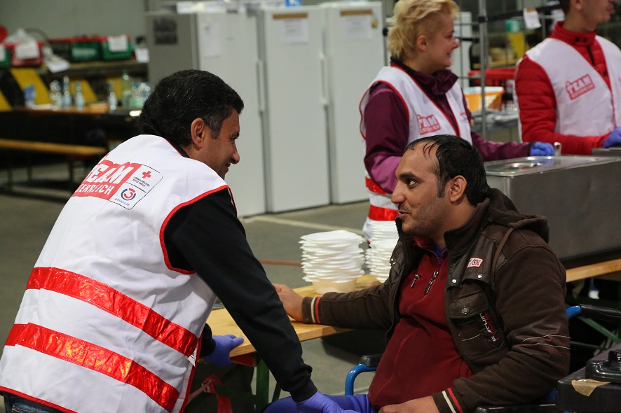 Red Cross Transit POSTCITY Camp Refugees