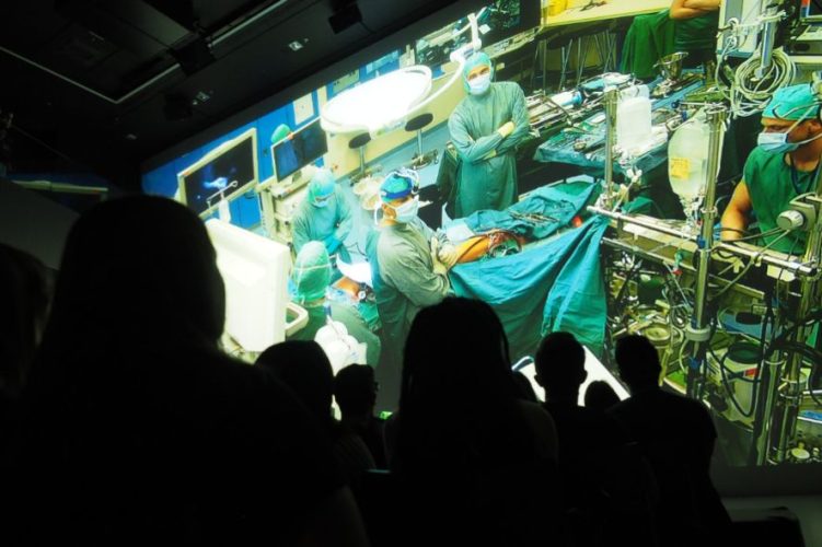 Live Heart Surgery at Deep Space 8K