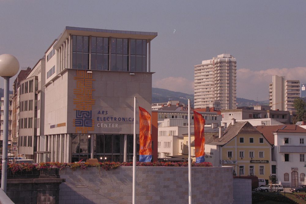 The Ars Electronica Center in the year 1996