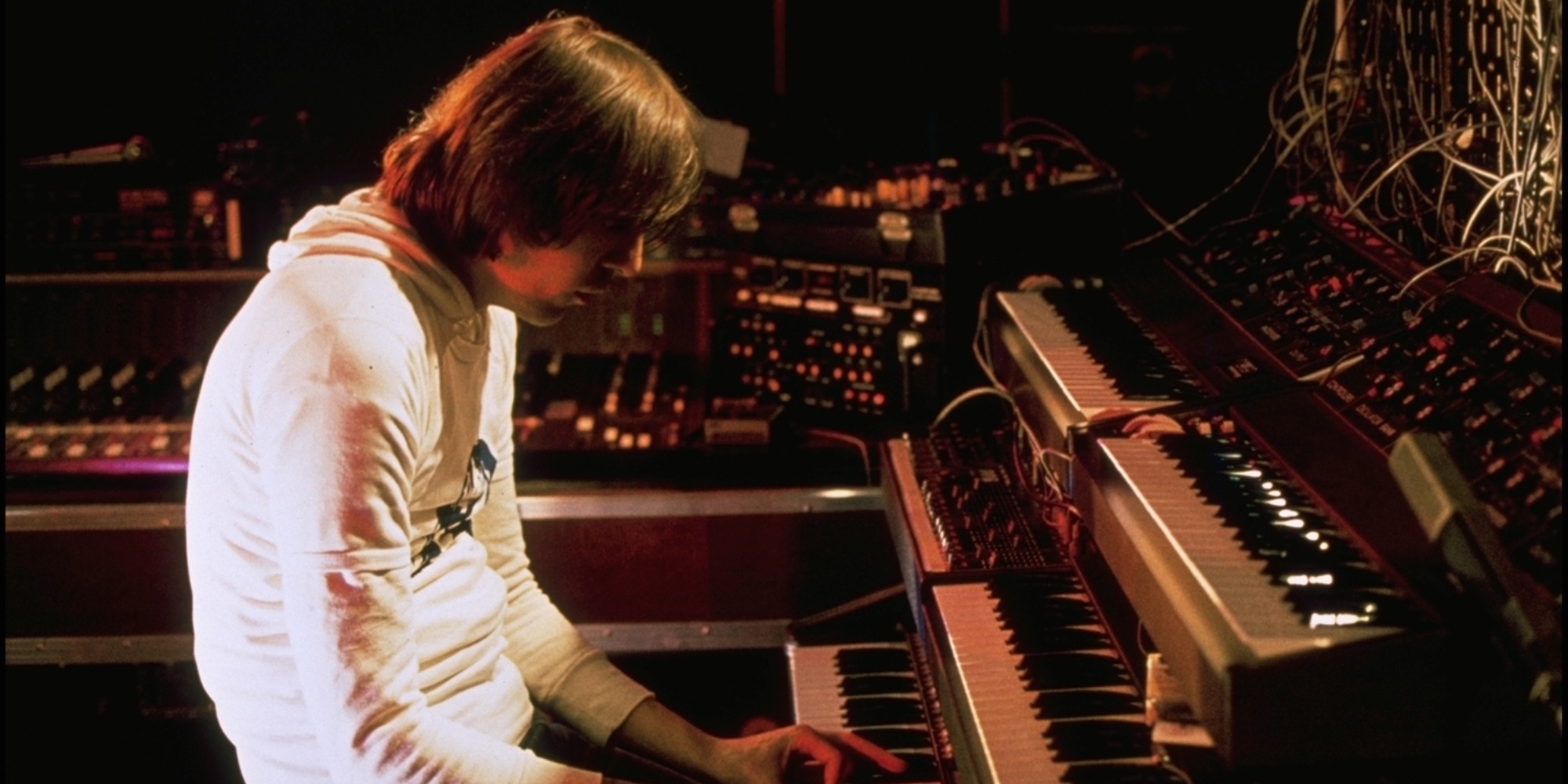 Klaus Schulze playing the Steel Symphony