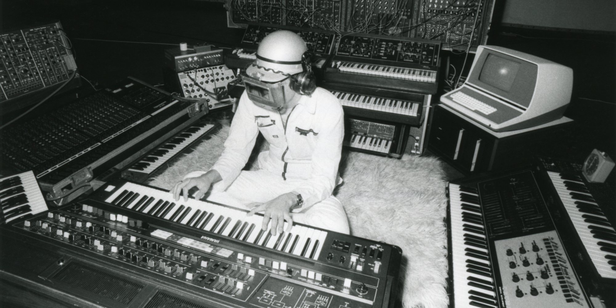 Klaus Schulze playing the Steel Symphony