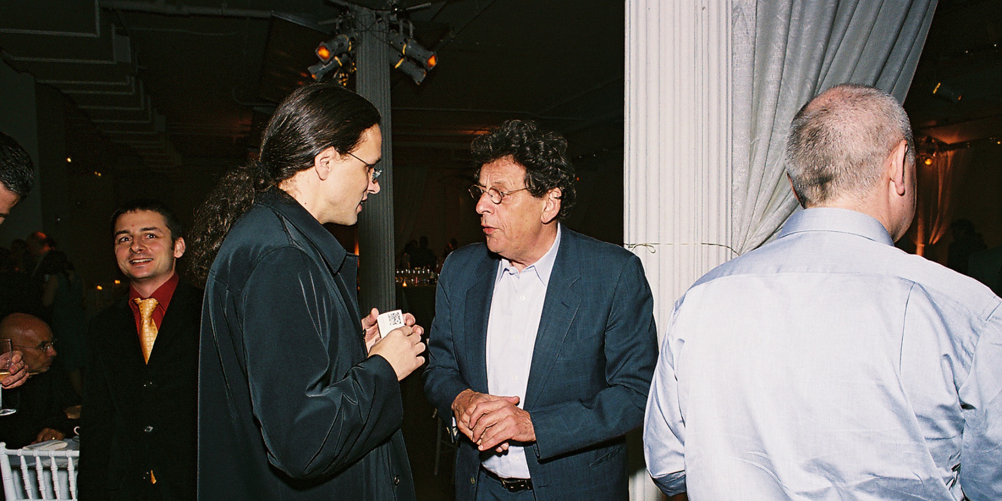 Philip Glass at the Prix gala