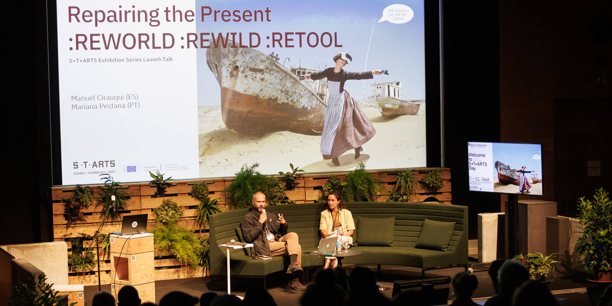 Repairing the Present REWORLD REWILD and RETOOL / Manuel Cirauqui (ES), Mariana Pestana (PT)