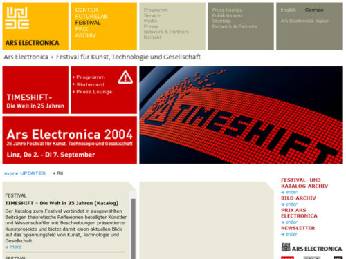 Ars Electronica Festival 2004