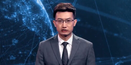 Chinese AI News Anchor