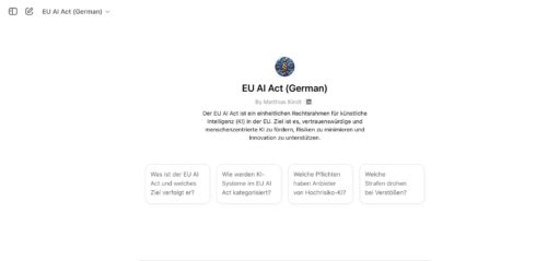 European Artificial Intelligence Act 