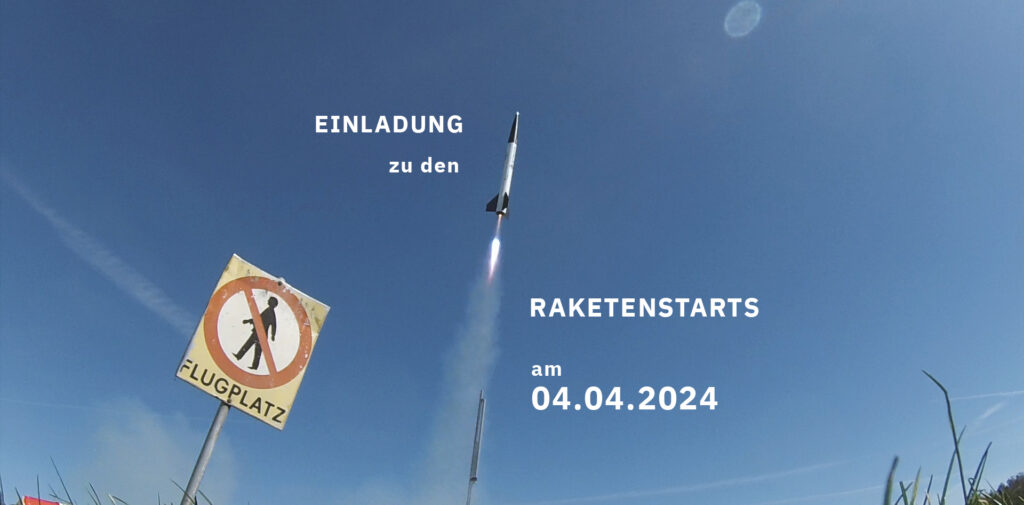 Einladung zu den CanSat Raketenstarts 2024