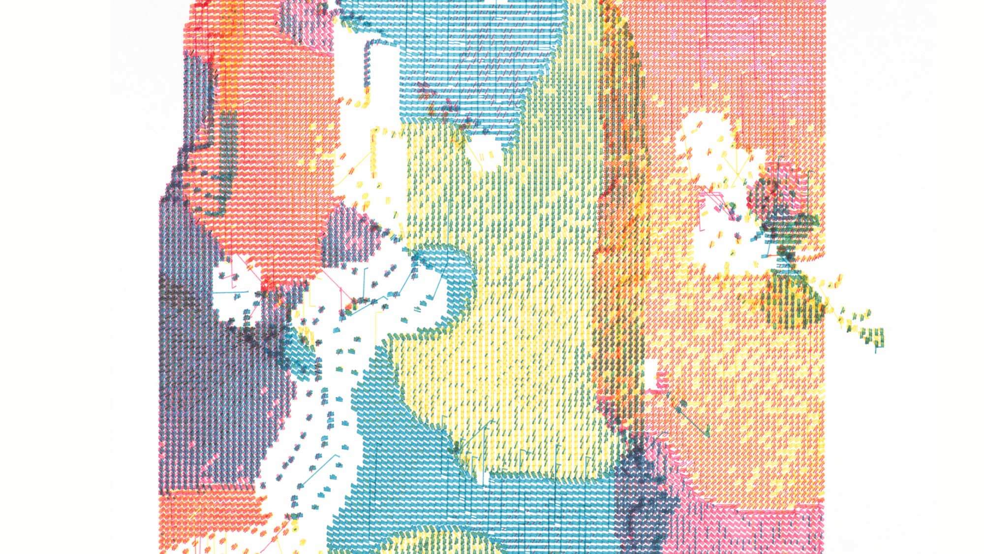 Plotter drawings from the series "clp" & "wrp" / Emre Meydan (DE/TR)