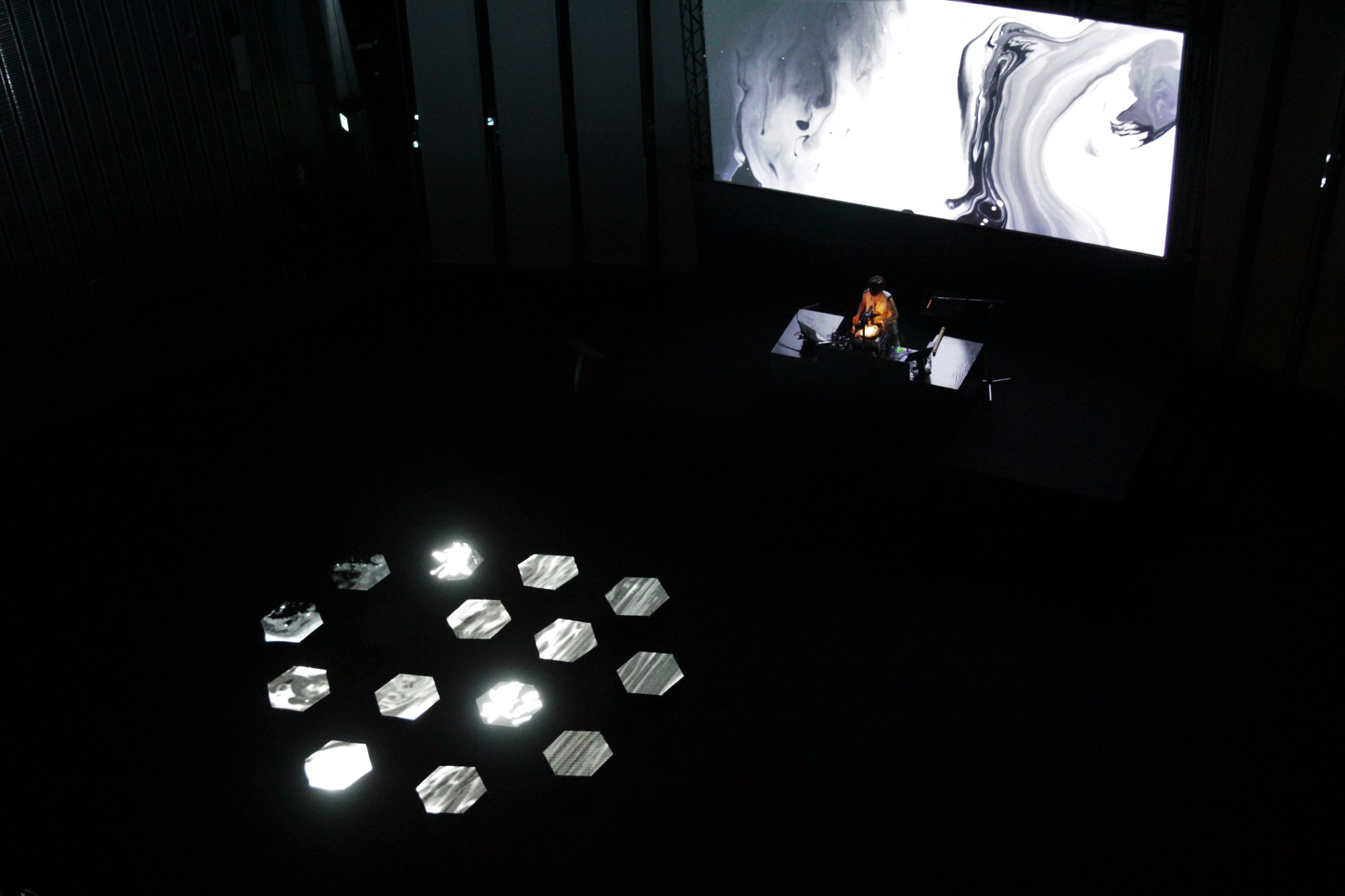 Ars Electronica Futurelab presents Swarm Arena collaborating with NTT, in Tokyo