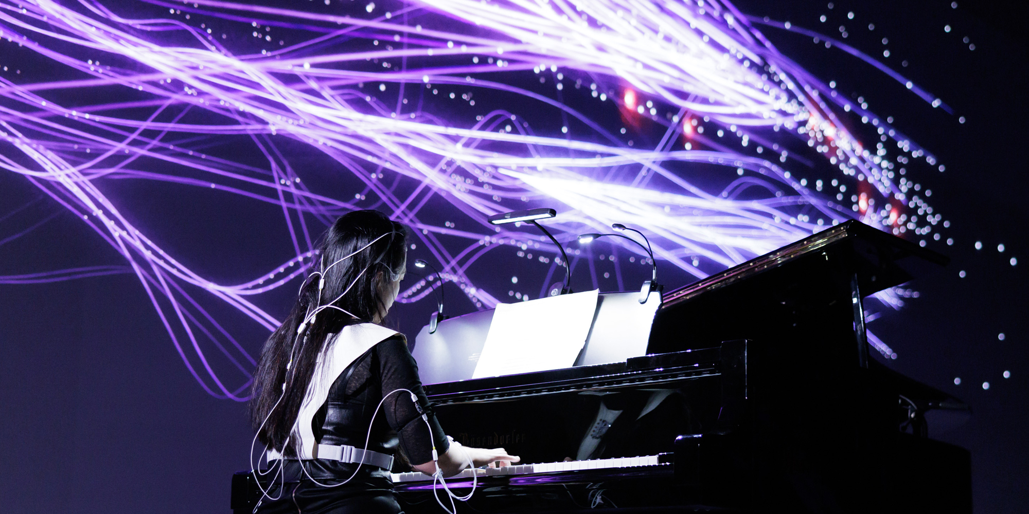Futurelab Day 2022 Night Performances: Life Ink with Maki Namekawa (JP/AT) – Wacom Co., Ltd. & Ars Electronica Futurelab