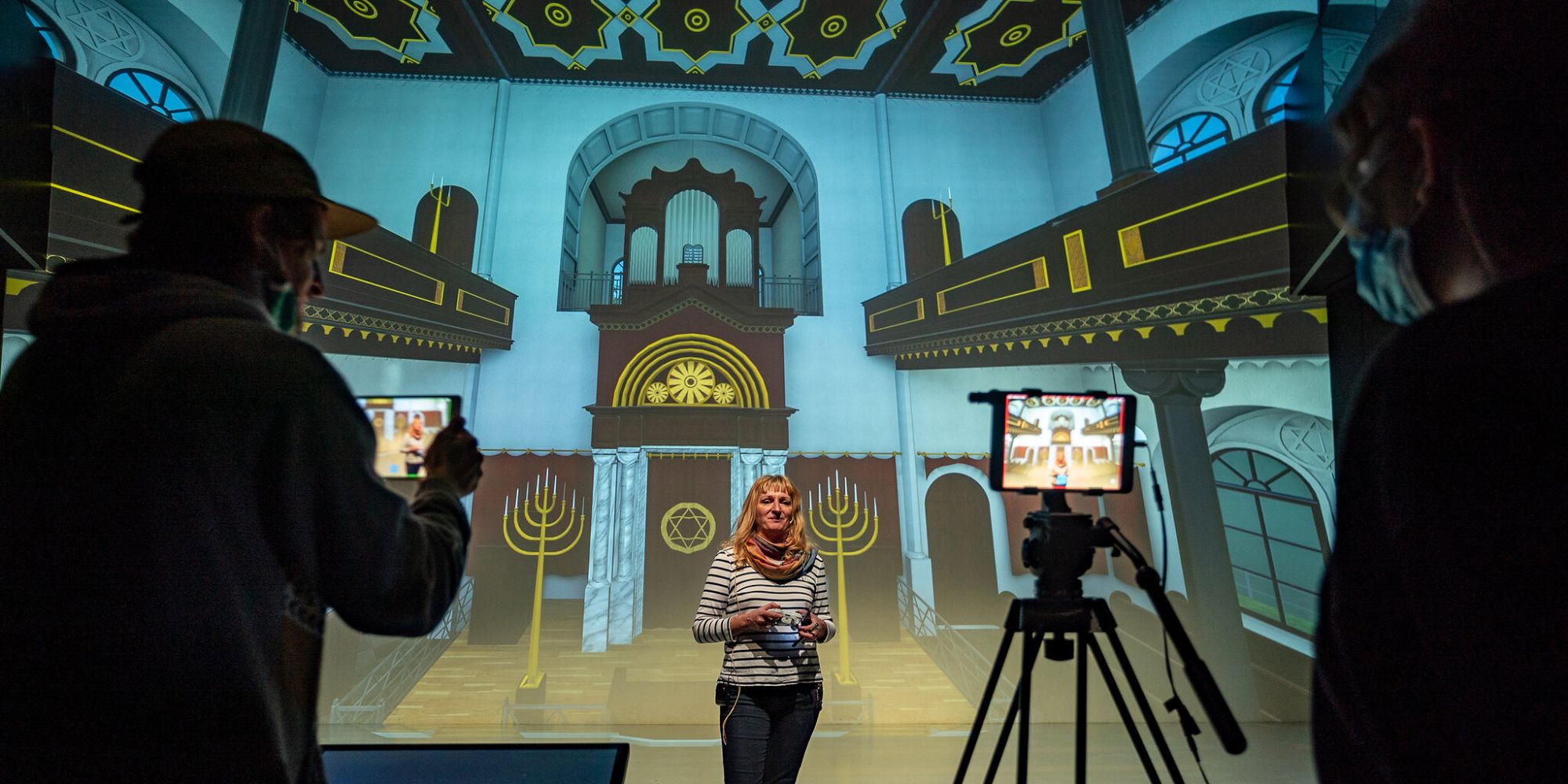 Virtual reconstruction of the Synagogue in Linz