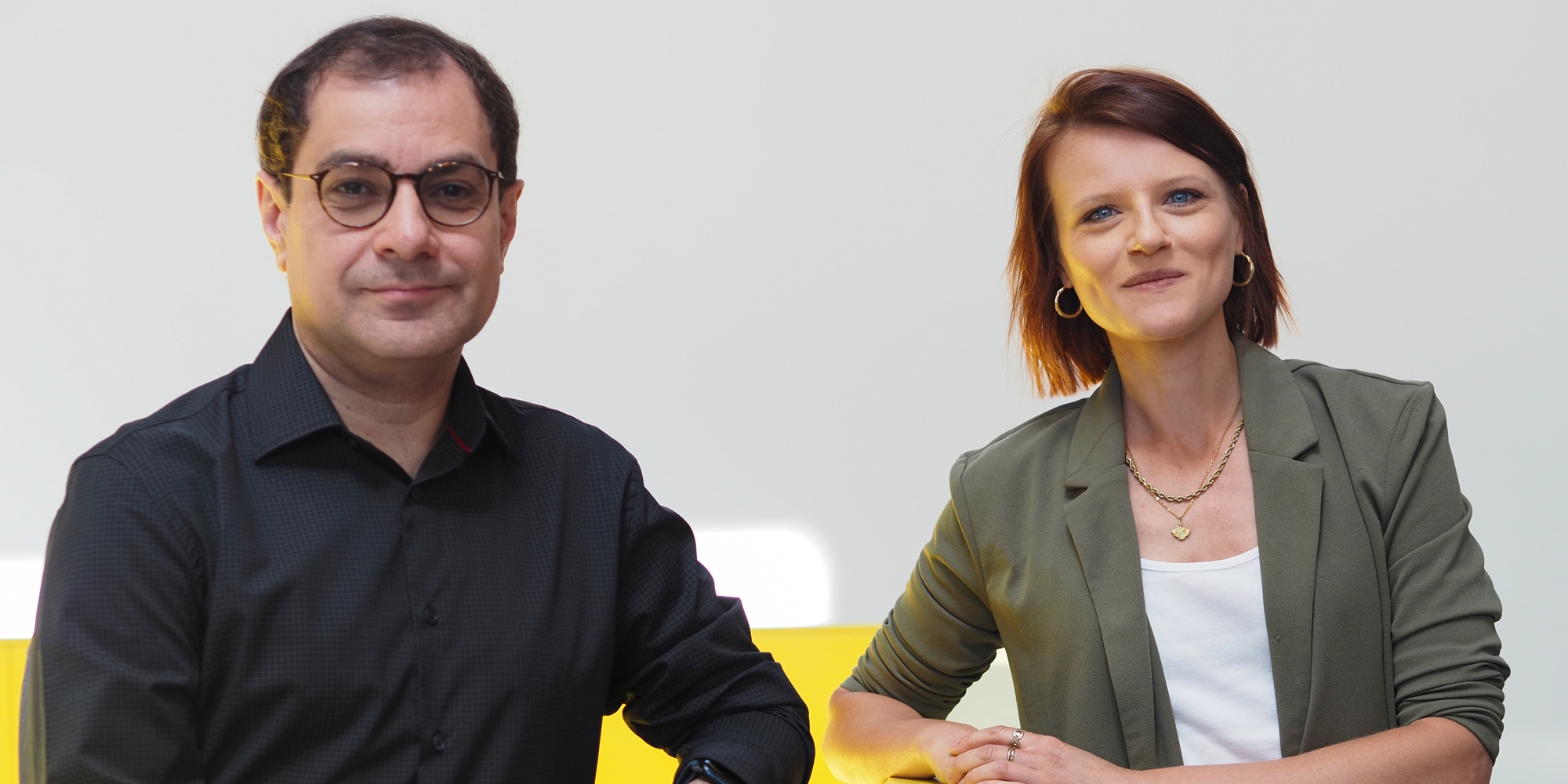 Workshop leaders Ali Nikrang and Susanne Kiesenhofer (both Ars Electronica Futurelab)