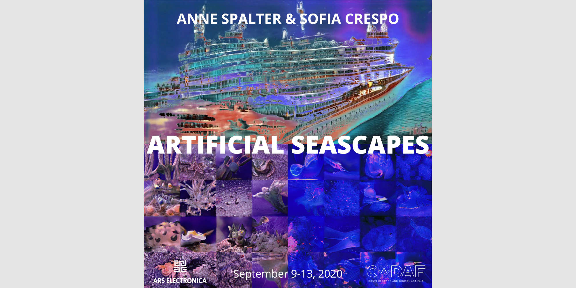 CADAF, Anne Spalter and Sofia Cresp: ARTIFICIAL SEASCAPES
