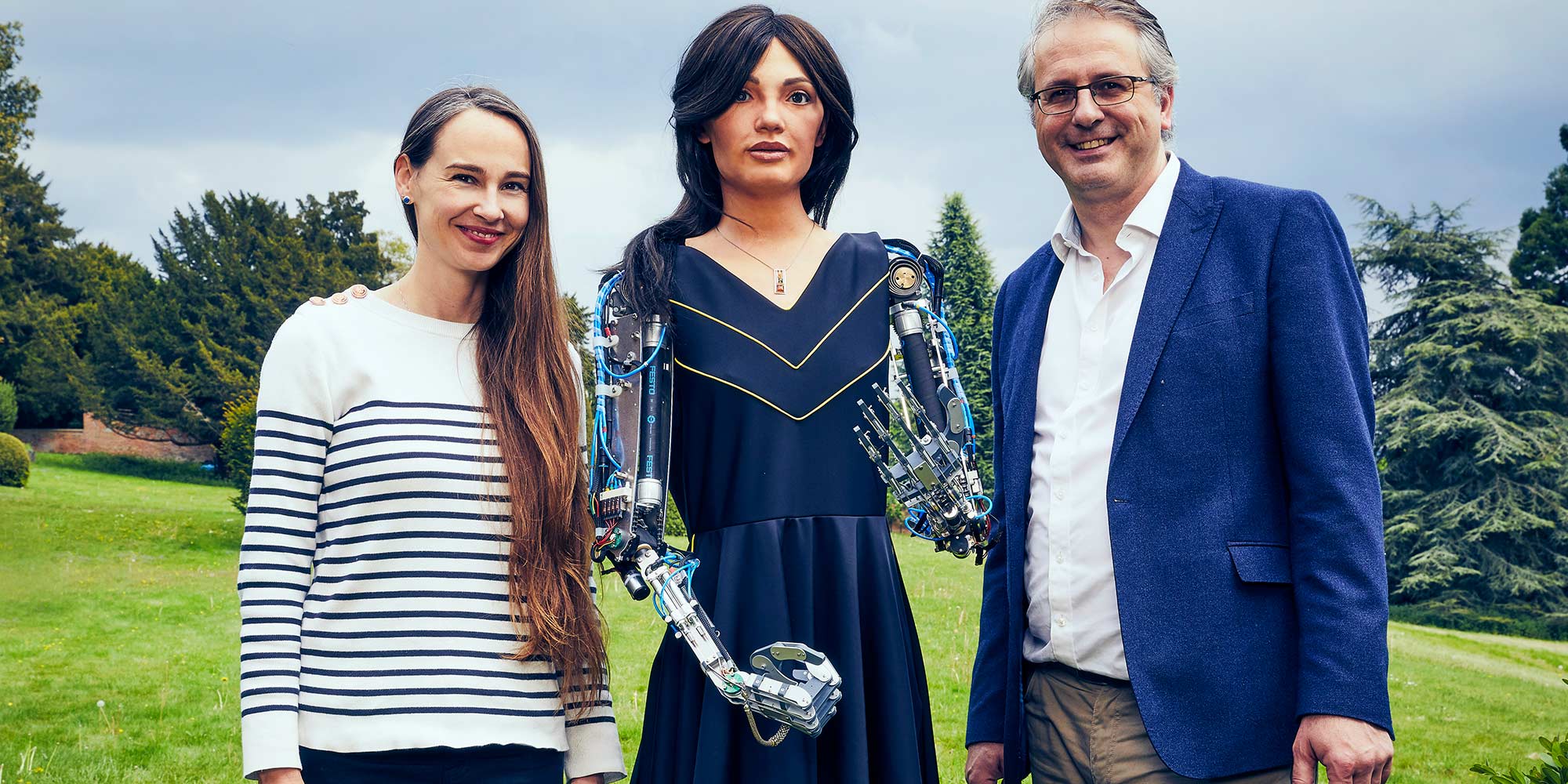 Ai-Da Robot Artist/Oxfordians (UK, INT), Aidan Meller (UK), Lucy Seal (UK)