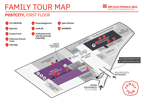 Family Tour Map