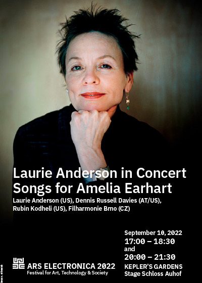 Laurie Anderson in Concert - Songs for Amelia Earhart